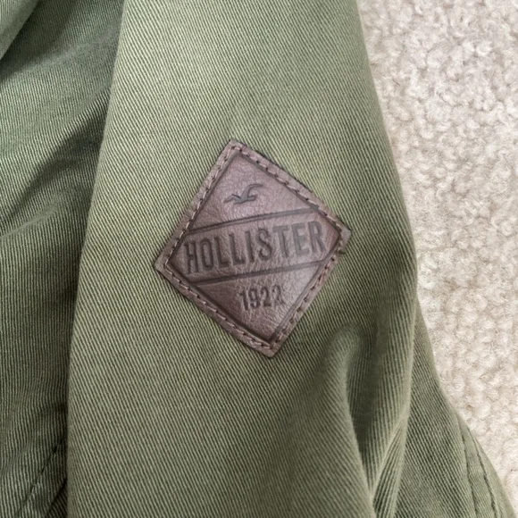 Hollister Olive green Utility Jacket - Picture 4 of 9